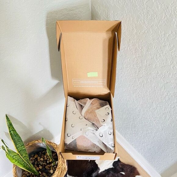 JOURNEE COLLECTION Sophie Braided Strap Bootie, Block Heel, Tan, Size 11,‎ NWT - Picture 14 of 14